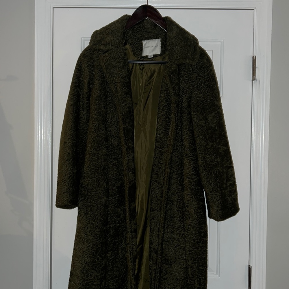 Like New Green Coat size small